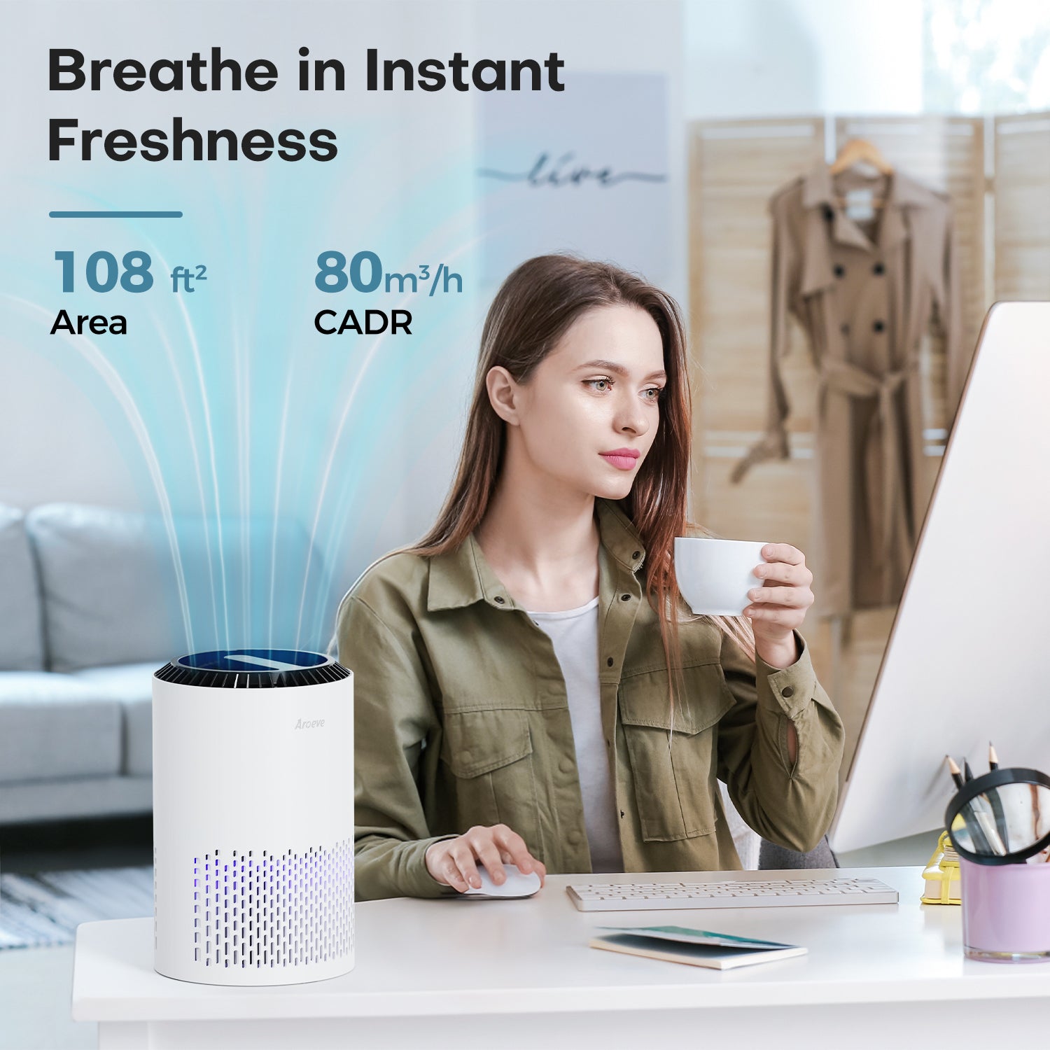 AROEVE Air Purifiers | MK01A