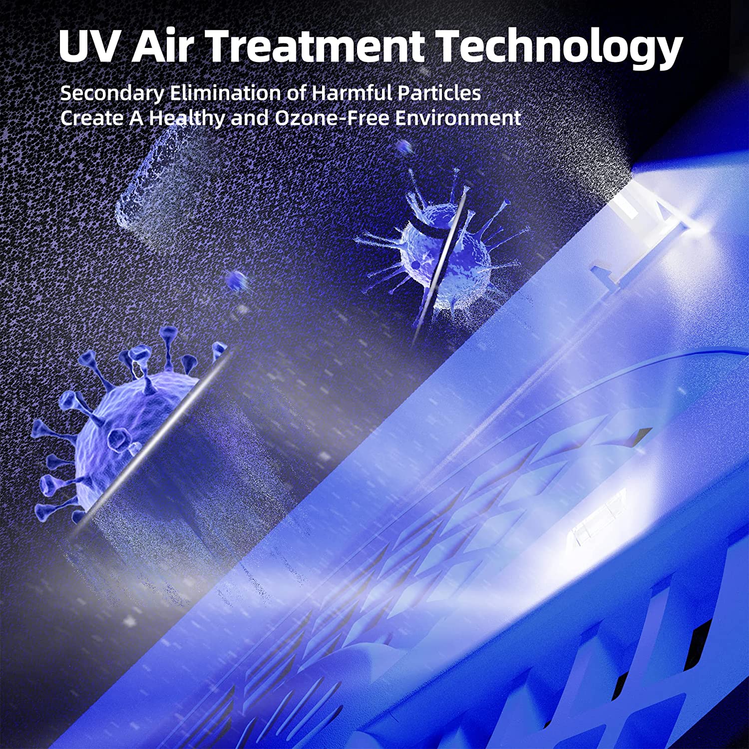 AROEVE Air Purifiers | MK04 (WHITE)