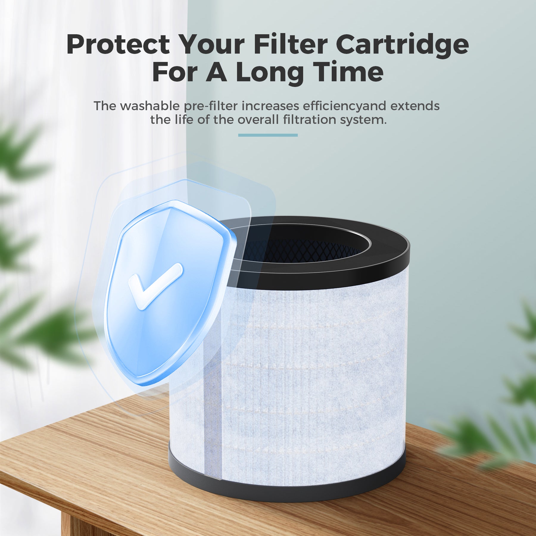 AROEVE Air Filter Replacement | MK08W & MK09W - Washable Version