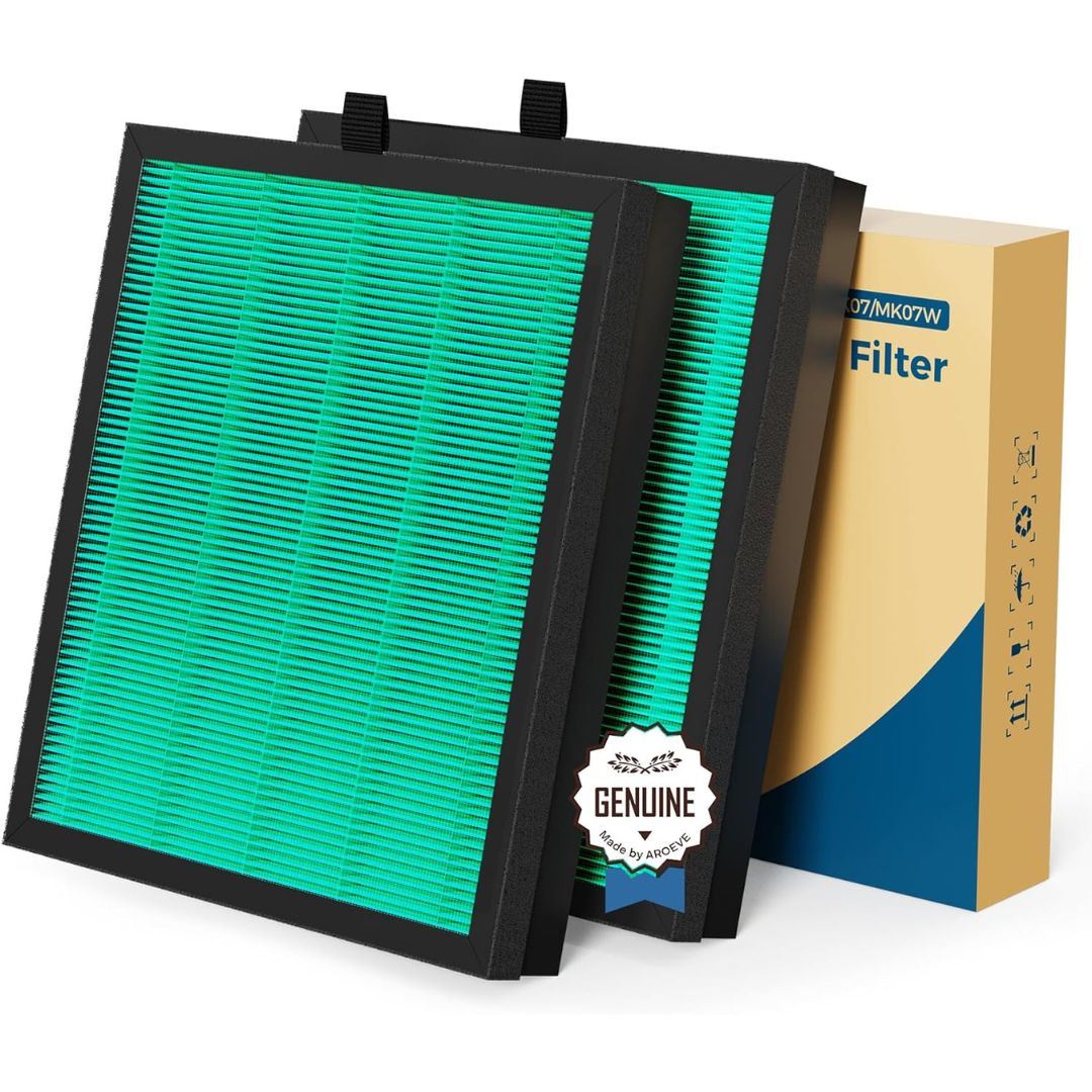 AROEVE Air Filter Replacement | MK07- Pet Dander Version(2 packs)